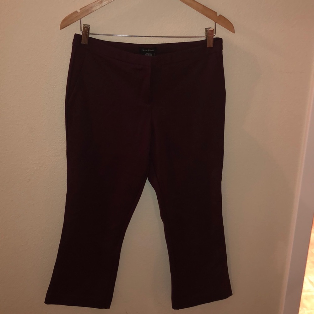 Burgundy capri